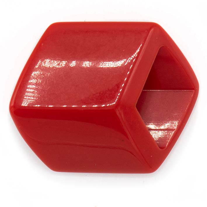 Cube fel rood Scarlet red