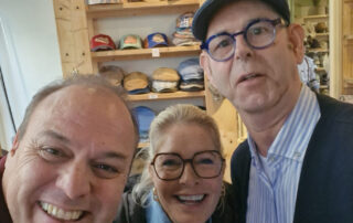 Frans en Mariska Bauer bij Hoedtique