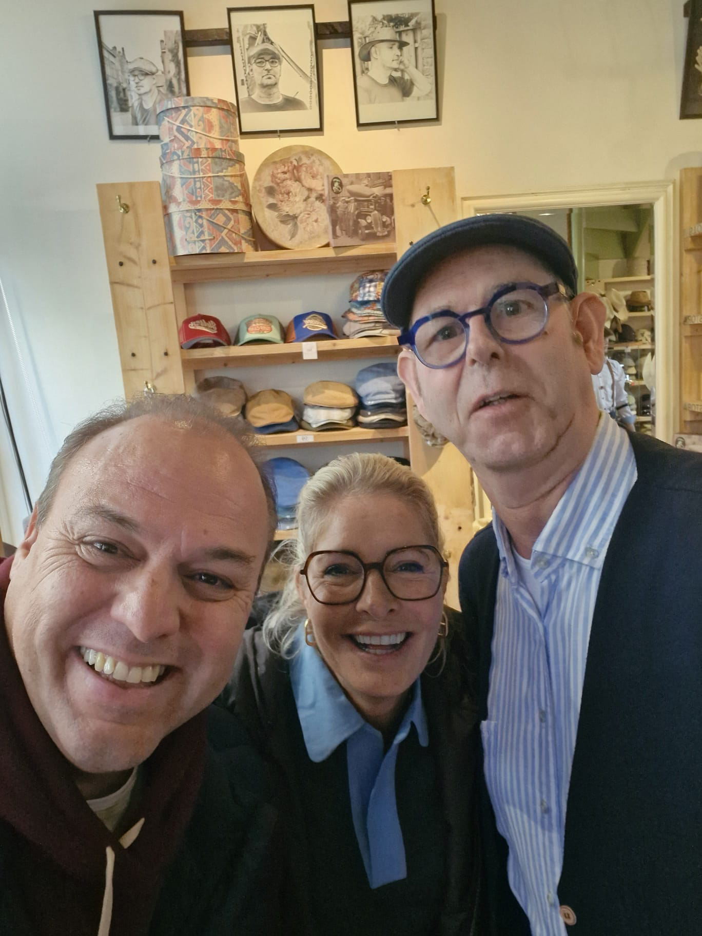 Frans-en-Mariska-Bouwer-HoedTique Frans en Mariska Bauer bij Hoedtique
