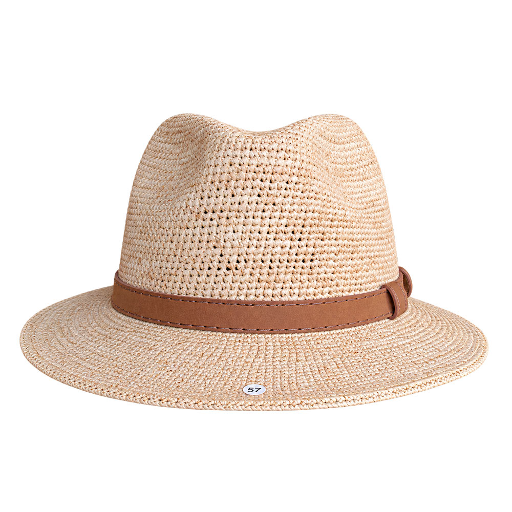 Dameshoed-Rafia-Zomerhoed Hoedenwinkel Hoedtique Mary Stoop Heusden Herenhoeden